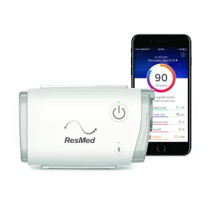 Resmed Airmini портативен апарат за сънна апнея приложение за мониторин на терапията за сънна апнея